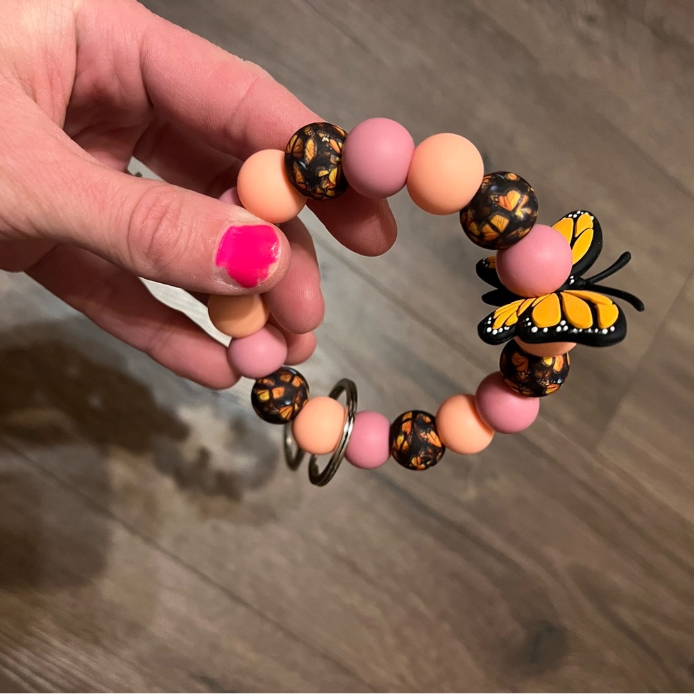 Butterfly keychain